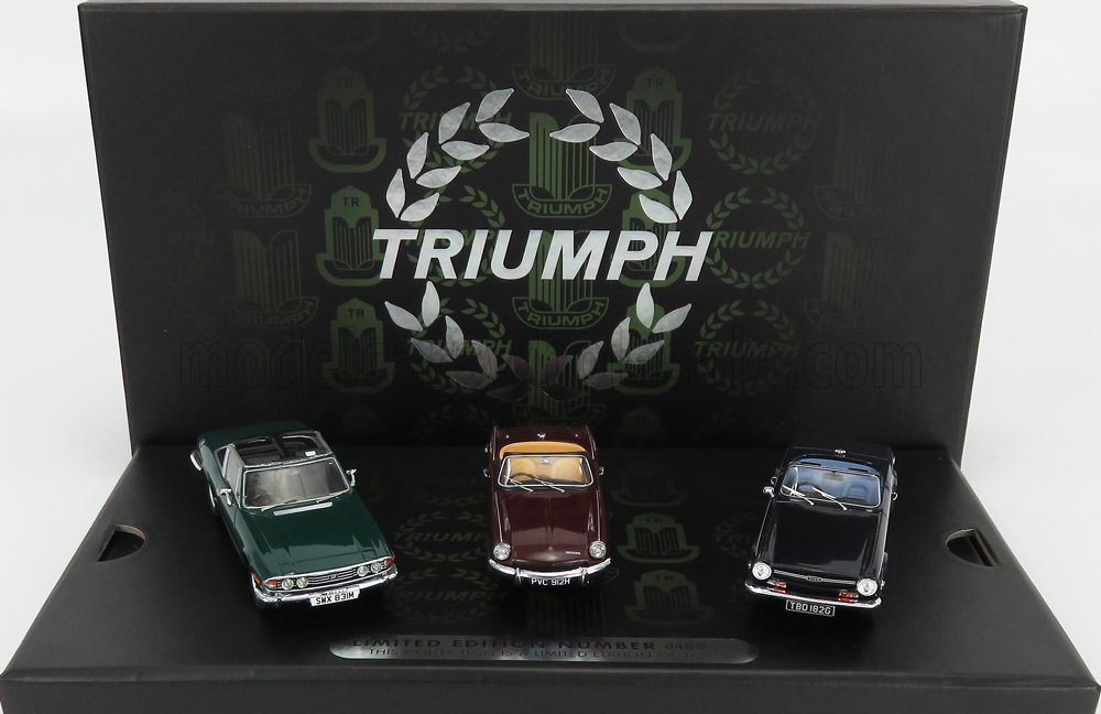 Triumph Set X Spitfire Mkiii Spider Tr Spider Open