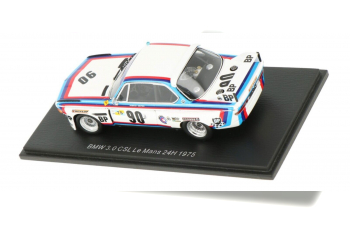 BMW 3.0 Csl Team Aubriet N90 24h Le Mans (1975) J.C.Aubriet - J.C.Depince, White Blue Red