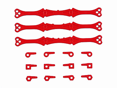 Набор накладок для установки роликов и усиливающих планок под углами 1,2,3 град.