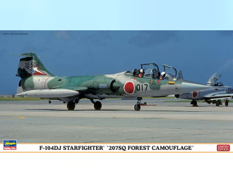 Сборная модель F-104DJ 207SQ FOREST CAMOUFLAGE