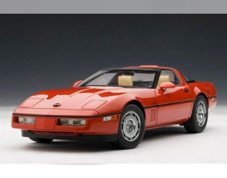 CHEVROLET CORVETTE 1986, BRIGHT RED