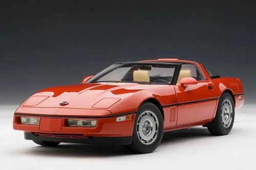 CHEVROLET CORVETTE 1986, BRIGHT RED