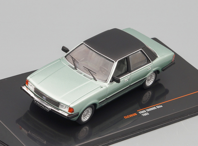 FORD Taunus Ghia (TC3) 1983 Metallic Light Green/Black