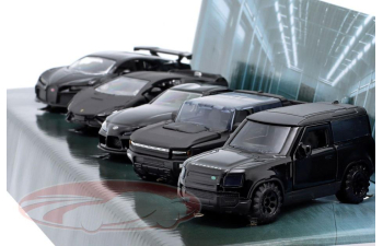 Набор ИЗ 5-ТИ моделей "Black Edition", черный / матовый черный