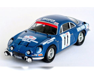 RENAULT Alpine A110 (night Version) №11 Rally Tap (1972) Peter Smith - Paul Russell, Blue