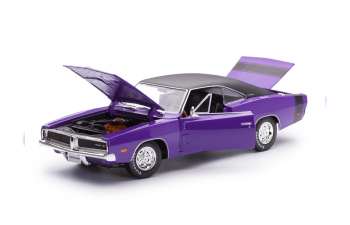 DODGE Charger R/T (1969), фиолетовый с черным