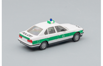 BMW 525i (E34) "Polizei Bayern", white / green