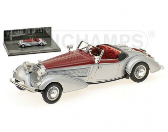 HORCH 855 SPEZIAL ROADSTER 1938, Silver/Red