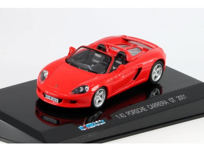 PORSCHE Carrera GT (2001), red