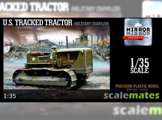 Сборная модель U.S. Tracked Tractor (Military crawler)