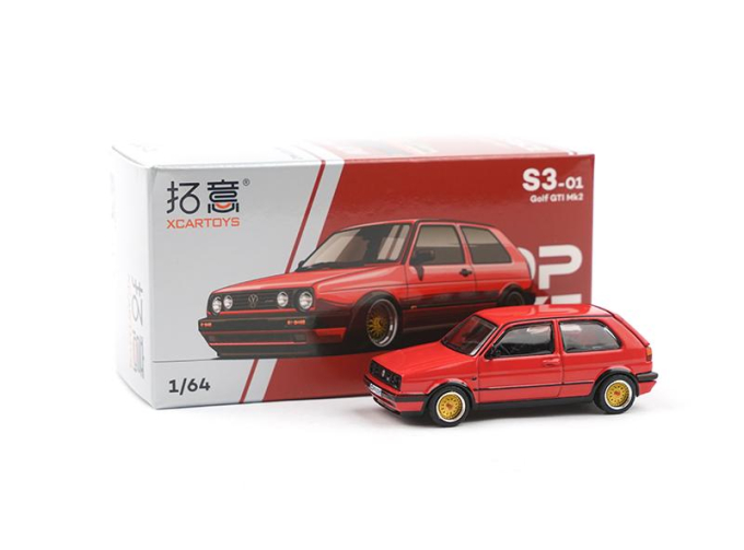 VOLKSWAGEN Golf GTI Mk2, red