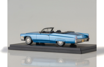 CADILLAC Coupe de Ville Convertible (1970), metallic light blue