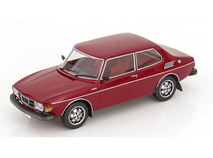 Saab 99 EMS 1977, dark red