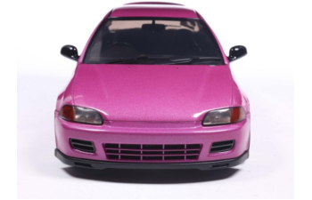HONDA Civic (EG6) (1991), pink metallic
