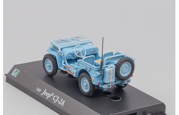JEEP Willys CJ-2A, blue