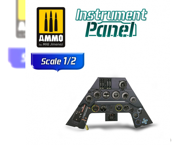 Focke Wulf FW 190 A-3 – Instrument Panel 1/2 Scale