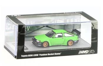 TOYOTA AE86 Levin Pandem Rocket Bunny (1984), green