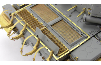 Фототравление Т-55АД Дрозд/Т-55АМ/Т-55АМ2В/Т-55АМВ (Takom) сетки МТО