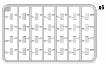 Сборная модель T41 WORKABLE TRACK LINK SET