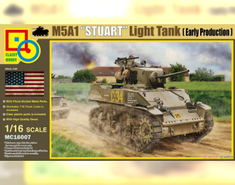 Сборная модель M5A1 "Stuart" Light Tank (Early Production)