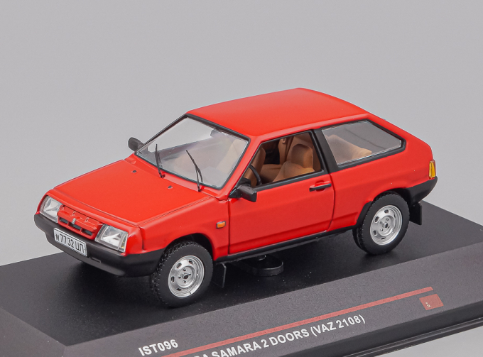 ВАЗ 2108 Спутник (1986), red