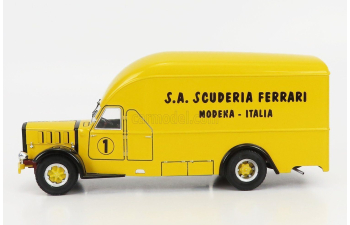ALFA ROMEO 500 Race Car Transporter Scuderia Ferrari (1936), yellow