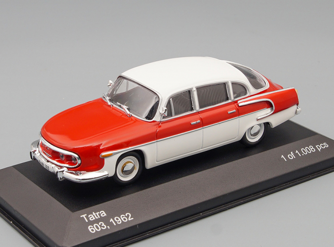 TATRA 603 (1962), white / red