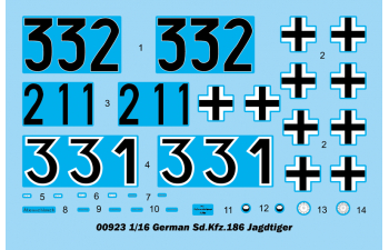 Сборная модель СА Sd.Kfz. 186 Jagdtiger
