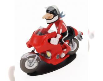 HONDA Japauto 1000 Bol D'or Marcel Spide - Motorcycle, Red