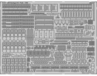 Фототравление для модели USS Saratoga CV-3 pt.2