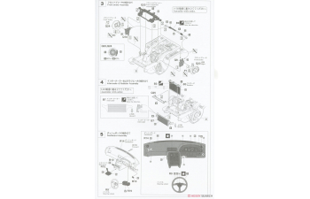 Сборная модель Calsonic Skyline Skyline GT-R [BNR32 Gr.A] 1993 JTC Champion