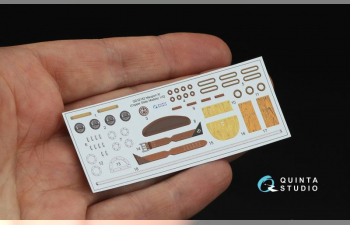 3D Декаль интерьера кабины Nieuport XI (CSM)