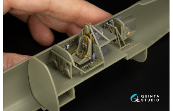 3D Декаль интерьера кабины Vultee Mk.II Vengeance (Dora Wings) (с 3D-печатными деталями)