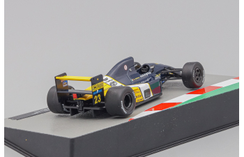 MINARDI F1 M191 Ford N23 Season (1991) Pierluigi Martini, Yellow Black White