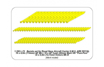 Barrels set for H.M.S. Ark Royal