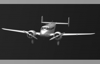 Сборная модель Пассажирский самолёт ВВС США II МВ C-45F/UC-45F