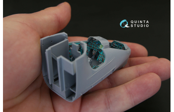 3D Декаль интерьера кабины Мu-24П