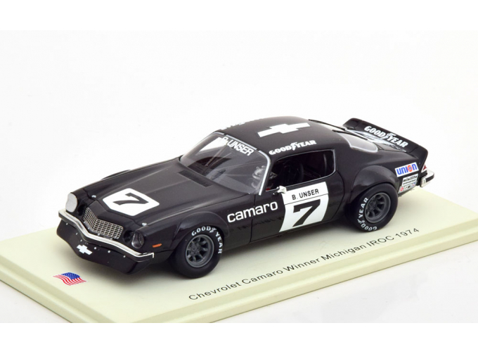 CHEVROLET Camaro Winner IROC Michigan, Unser (1974)