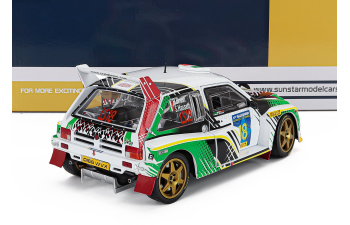 AUSTIN Mg Metro 6r4 №18 Rally Legend (2019) Ray Breen - Sean Hassett, White Green Red