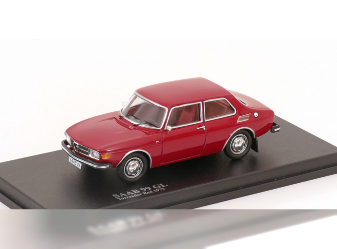 SAAB 99 GL (1973), red