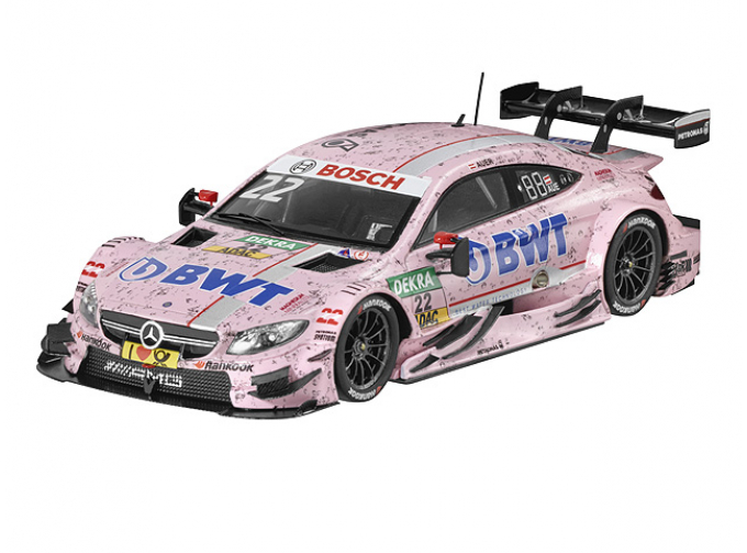 MERCEDES-BENZ AMG C 63 DTM, 2016, BWT, Лукас Ауэр Розовый цвет