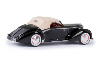 DELAGE D6-70 cabrio (1939), black