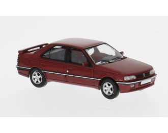 PEUGEOT 405 Mi 16 (1987), dark red