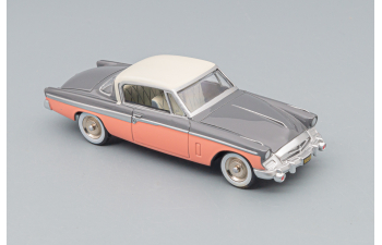 STUDEBAKER Speedster Coupe (1955), grey / rose