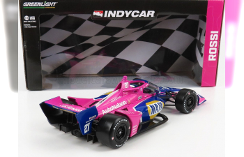 CHEVROLET TEAM ANDRETTI AUTOSPORT №27 INDIANAPOLIS INDY 500 SERIES (2022) ALEXANDER ROSSI, FUCSIA BLUE