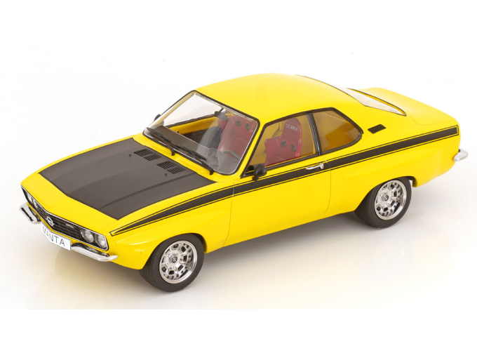 Opel Manta A Irmscher (1974), yellow / black
