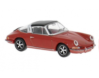 PORSCHE 911 Targa (1964), красный с черным