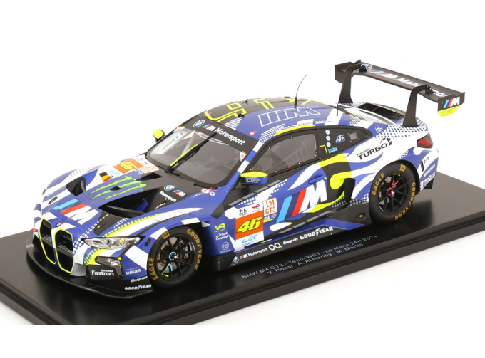 BMW M4 GT3 №46 24h Le Mans, Rossi/Harthy/Martin (2024)