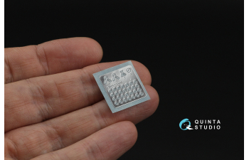 3D Декаль Комплект ремней для самолета ВВС РККА тип 1, ВОВ (с металлическими пряжками) (для всех моделей)