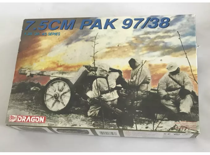 Сборная модель 7.5cm Pak 97/38